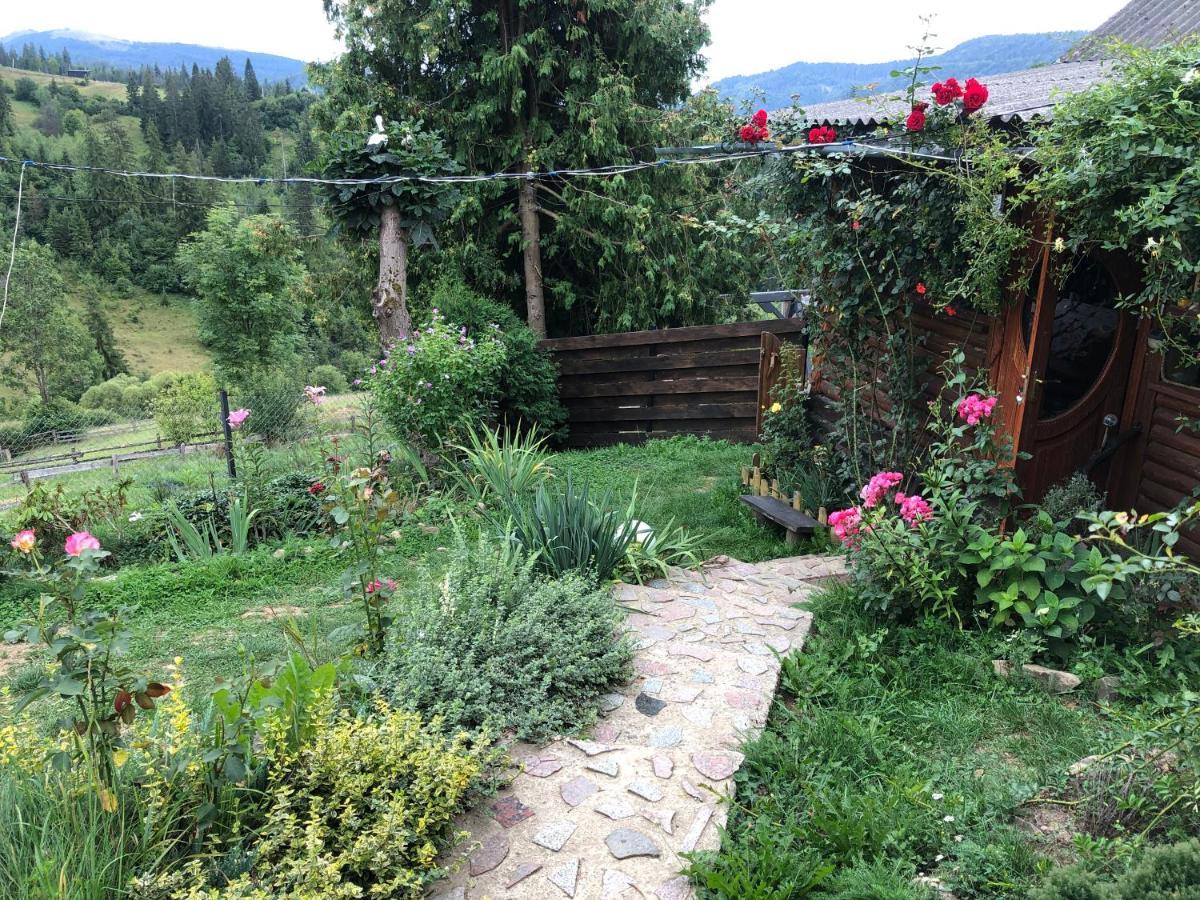 Казковий Дім Та Garden Два Будиночки В Горах З Чаном-Джакузі Slavske Buitenkant foto